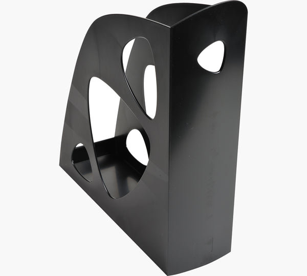 Porte revues A4 éco ajouré- noir