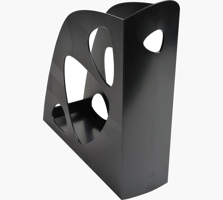 Porte revues A4 éco ajouré- noir
