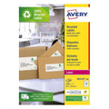 Etiquettes laser recyclée  63.5X33.9 -100feuilles 2400 étiquettes