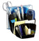 Multipot crayons 8 compartiments-noir