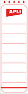 Etiquette adhésive dos de classeur-lot de 10