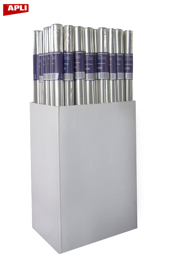 Rouleau papier cristal fleuriste  transparent - 0,70x10m