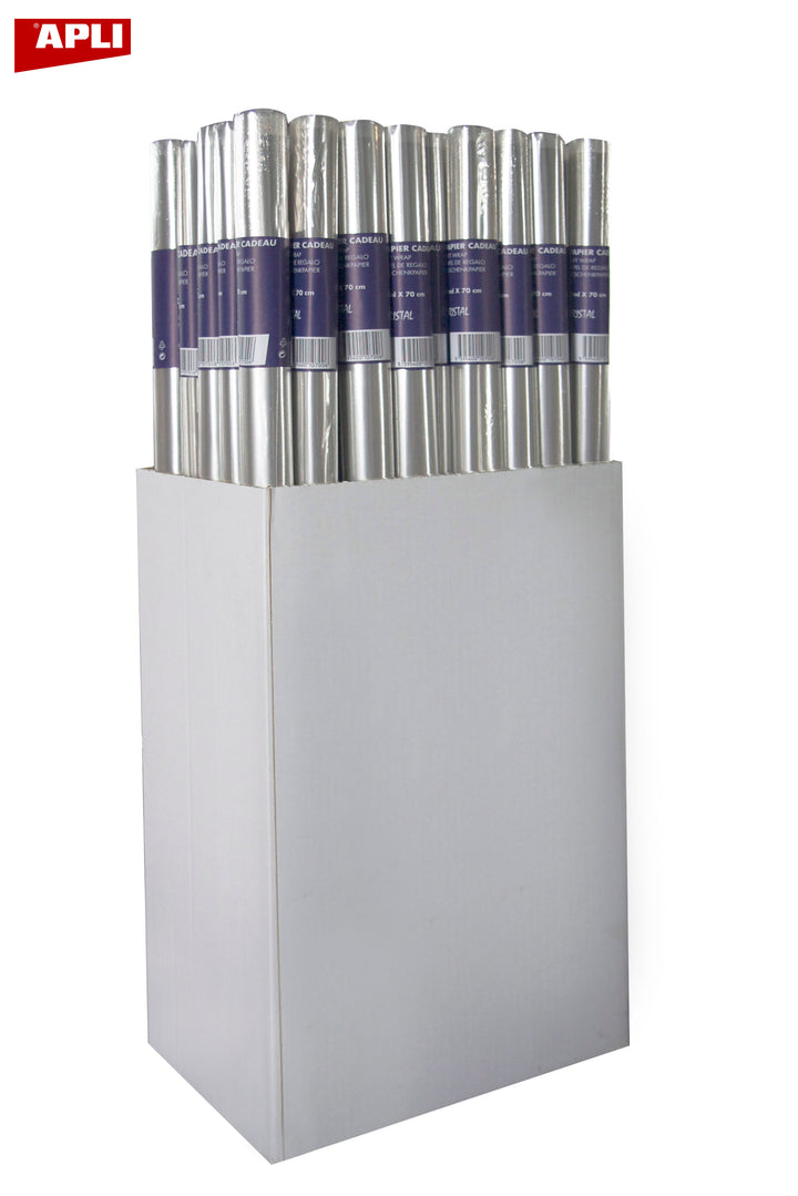 Rouleau papier cristal fleuriste  transparent - 0,70x10m