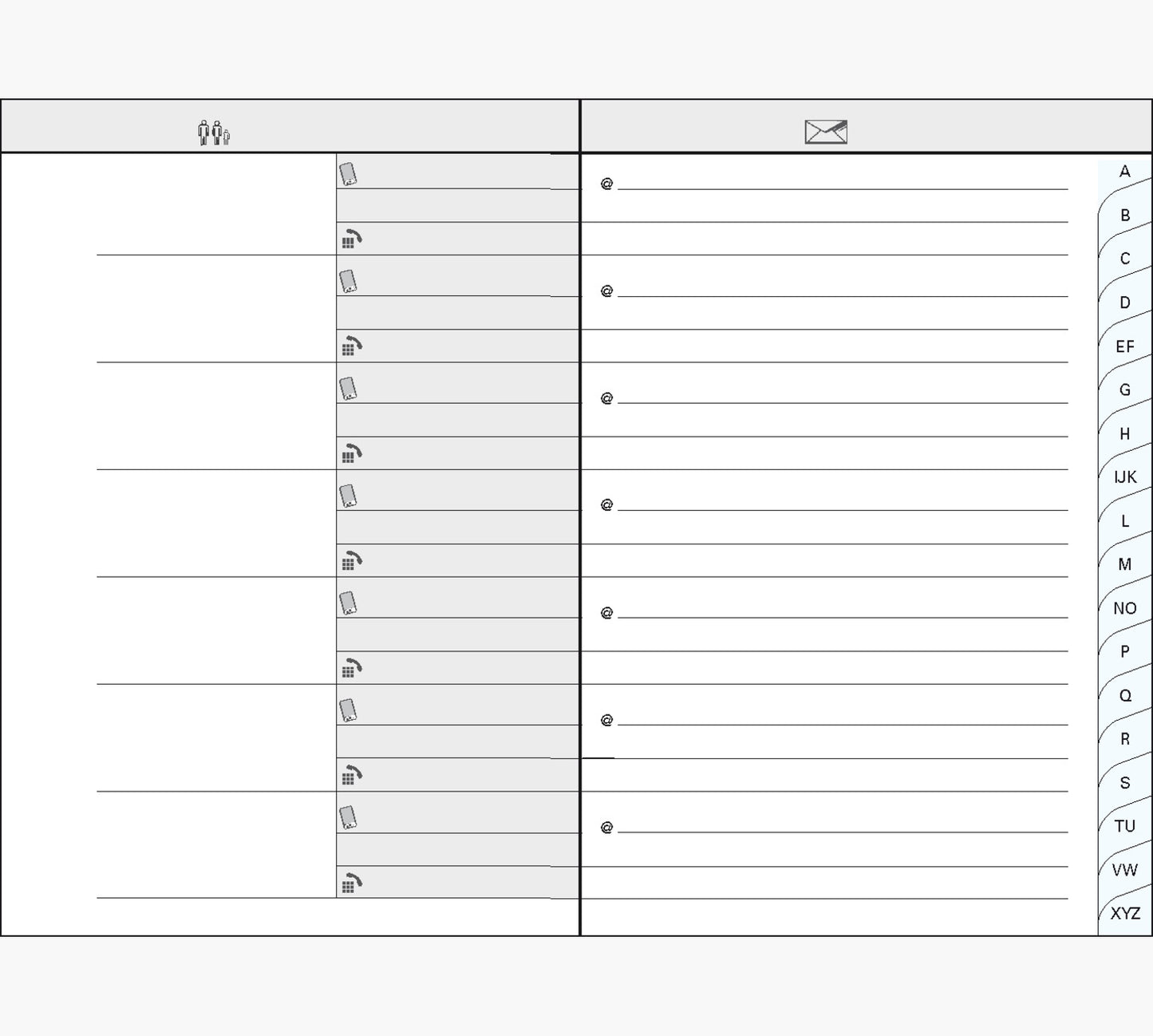 Carnet Adresses 96P 13X9 Rialto