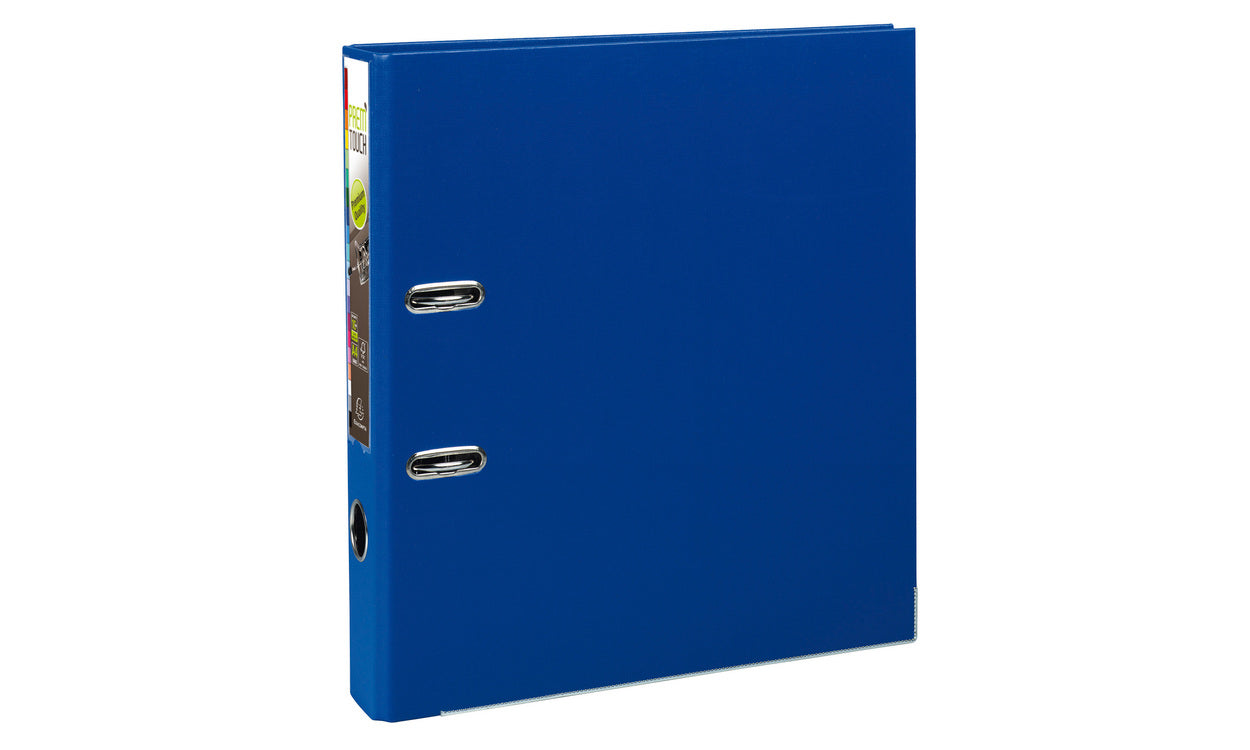 Classeur polypropylène premtouch dos de 50 bleu fonce