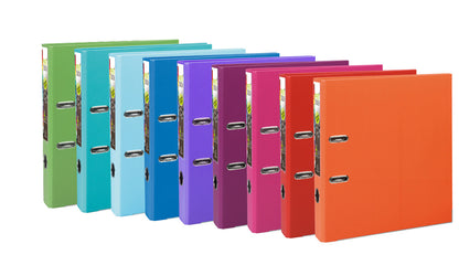 Classeur polypropylène premtouch dos de 80 lilas