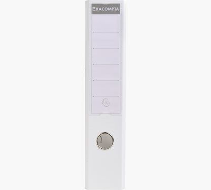 Classeur levier polypro dos de 75 blanc