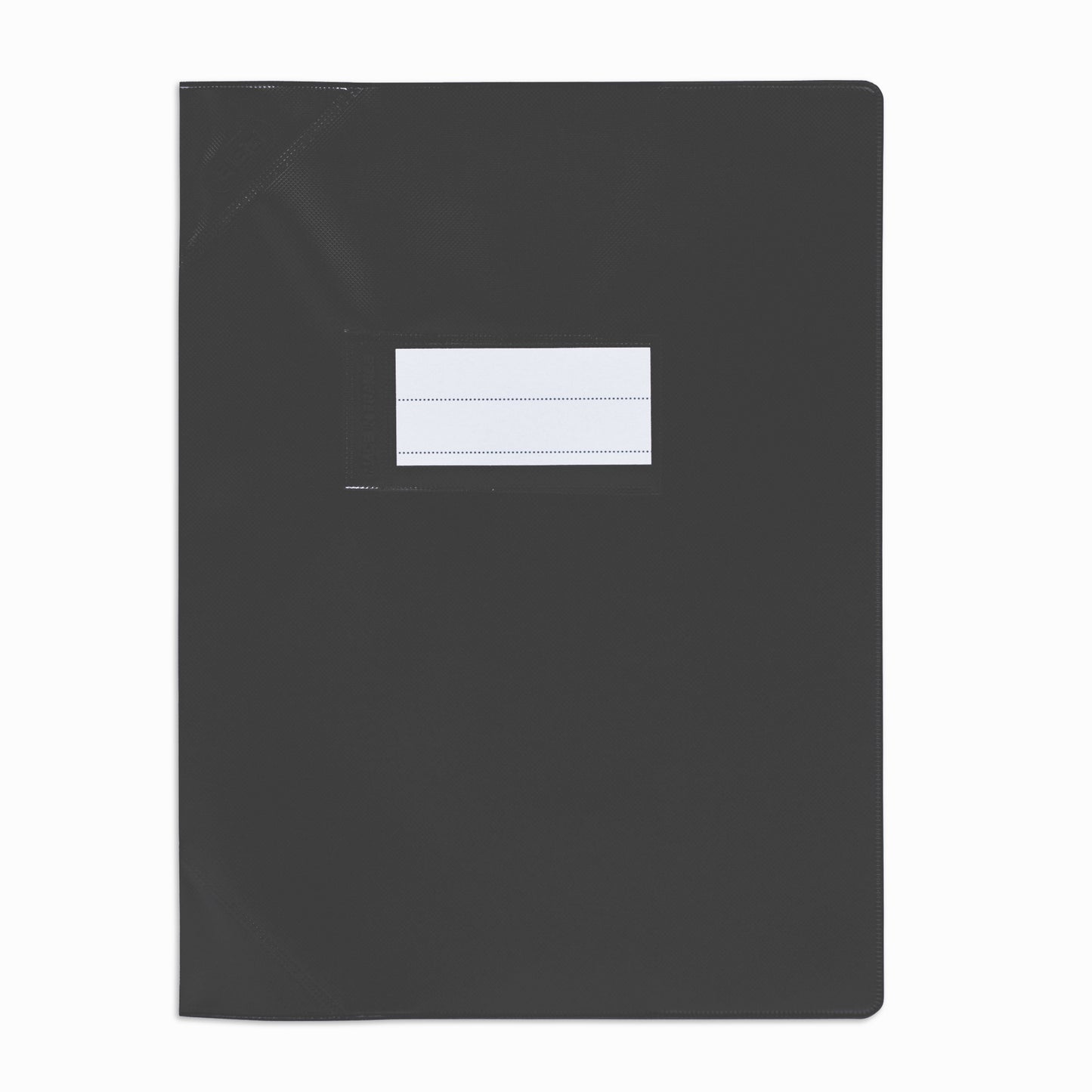 Protege-cahier 17x22 opaque noir