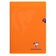 Cahier A4 piqure 96 pages seyes Mimesys-orange