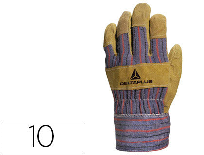 Gants de protection travaux milieu sec -taille 10- la paire