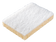 Eponge 13X9 cm blanc- surfaces délicates