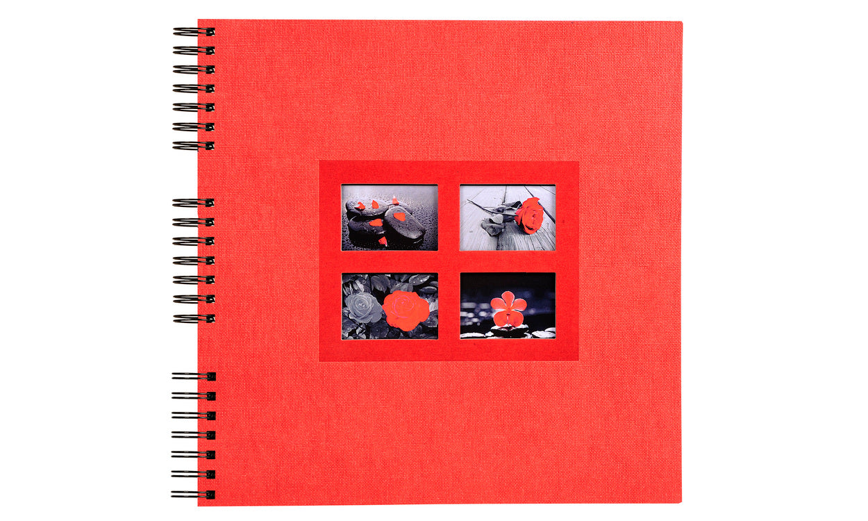 Album spirales passion 32x32cmrouge