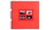 Album spirales passion 32x32cmrouge