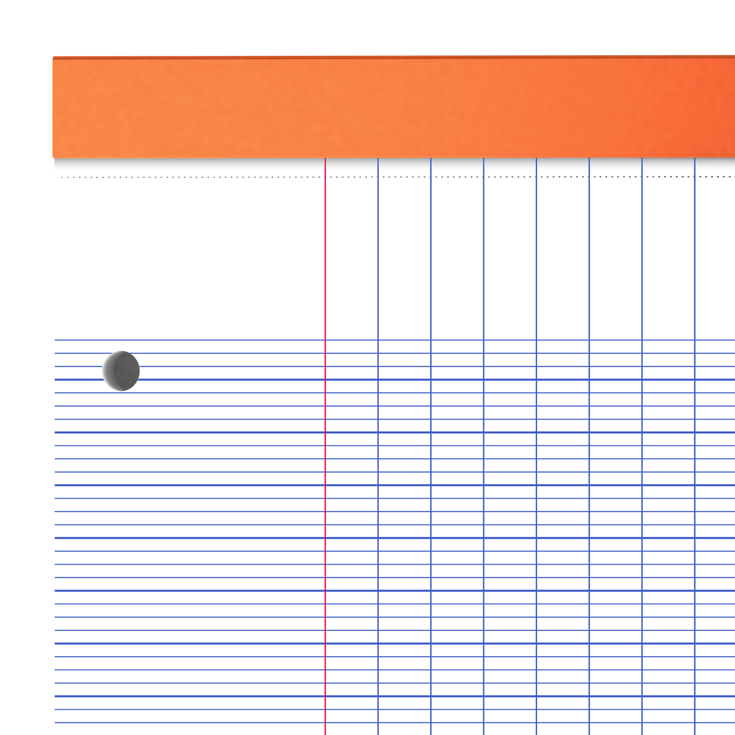 Bloc oxford orange 210X315 160pages  Perforés -seyes