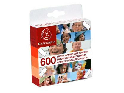 Coins photos autocollants boite de 600