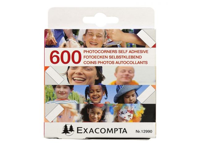 Coins photos autocollants boite de 600