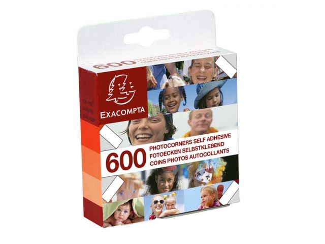 Coins photos autocollants boite de 600