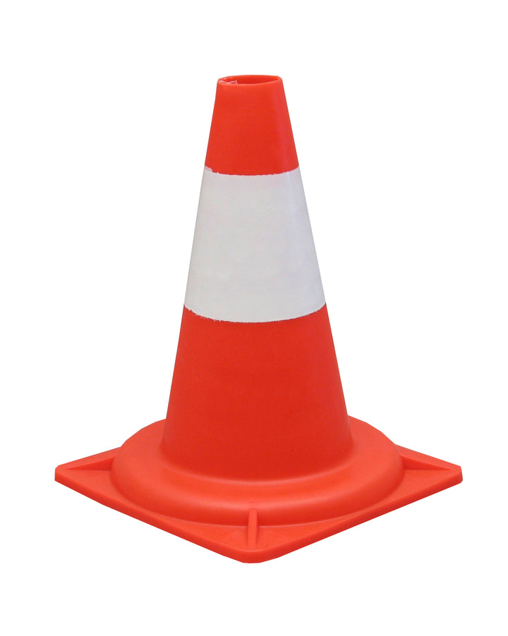 Cone de signalisation  réfléchissant -30cm