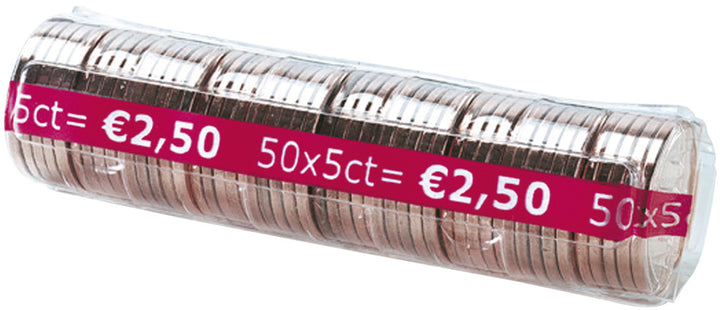 Etuis monnaie 5cts 50piecess/100