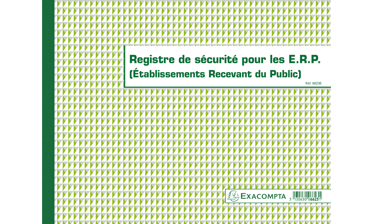 Registre securite erp 6623