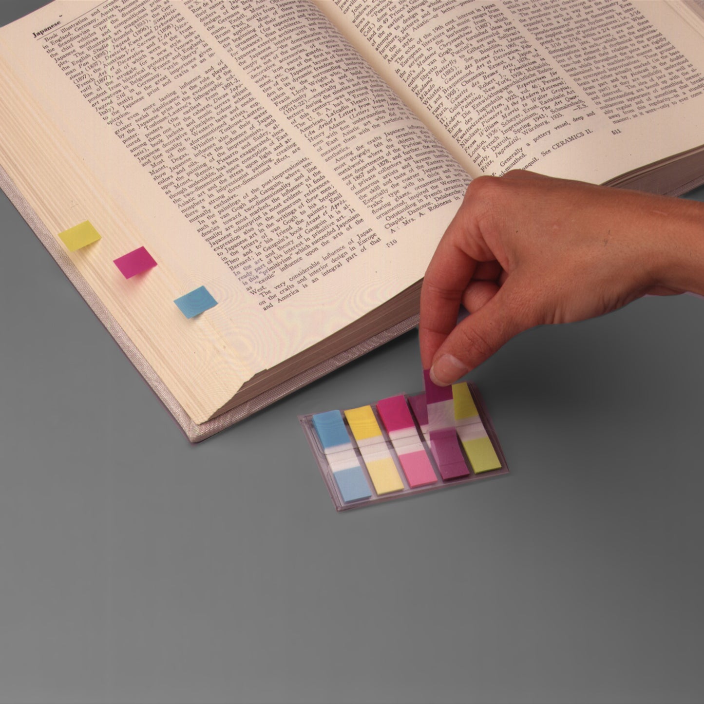 Index  Post-it® etroit 1.2x4.3 cm