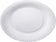 Assiette jetable carton plastifie  lot de 100 -blanc