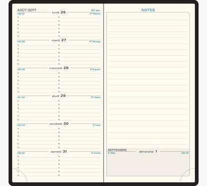 Agenda Exacompta 175/90 Espace 17 cassendra