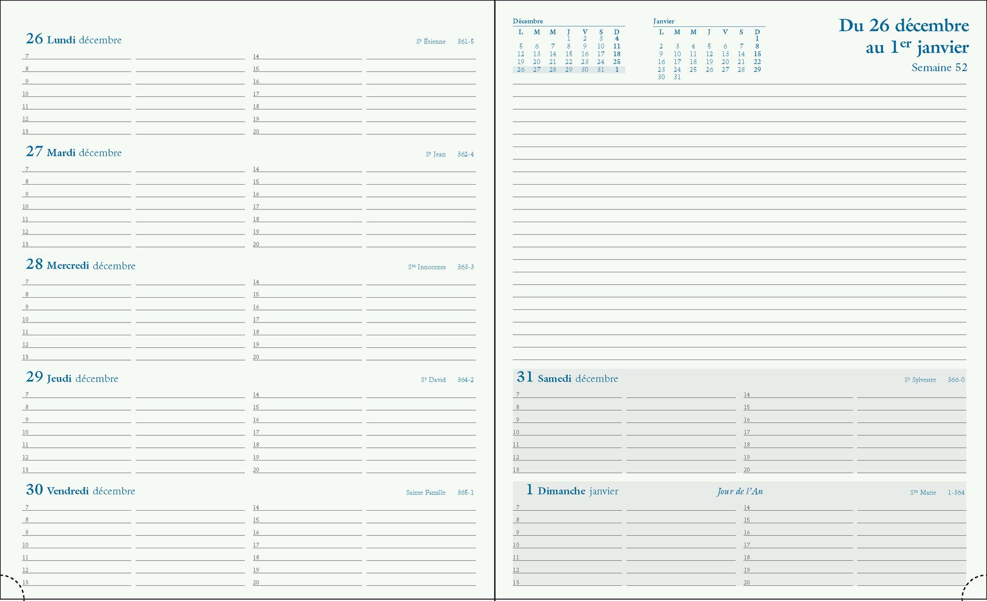 AGENDA ESPACE 22 BARBARA 22X18ASS