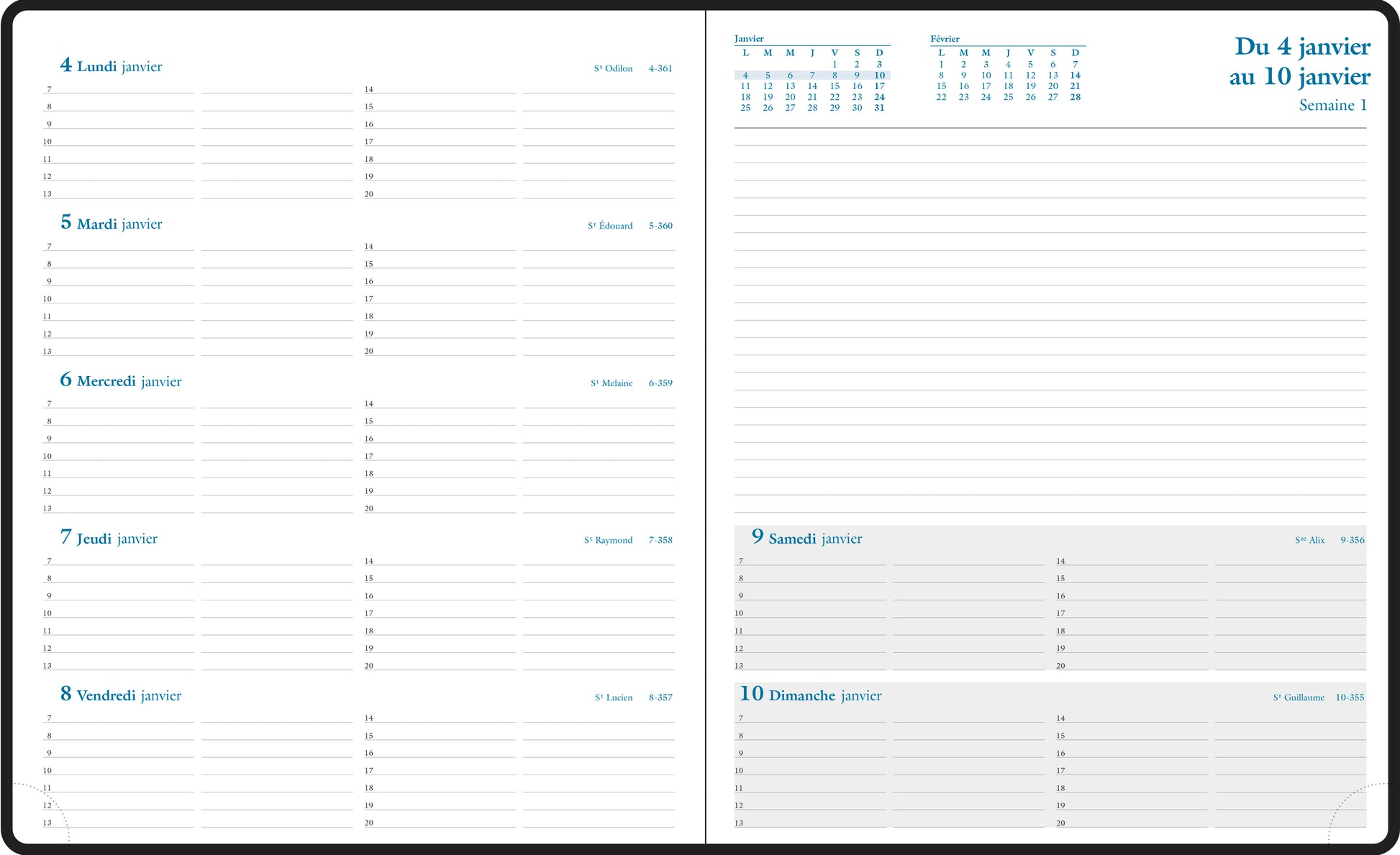 AGENDA ESPACE 22 BARBARA 22X18ASS