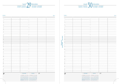 Agenda journalier EXACOMPTA Barbara 21x29.7cm