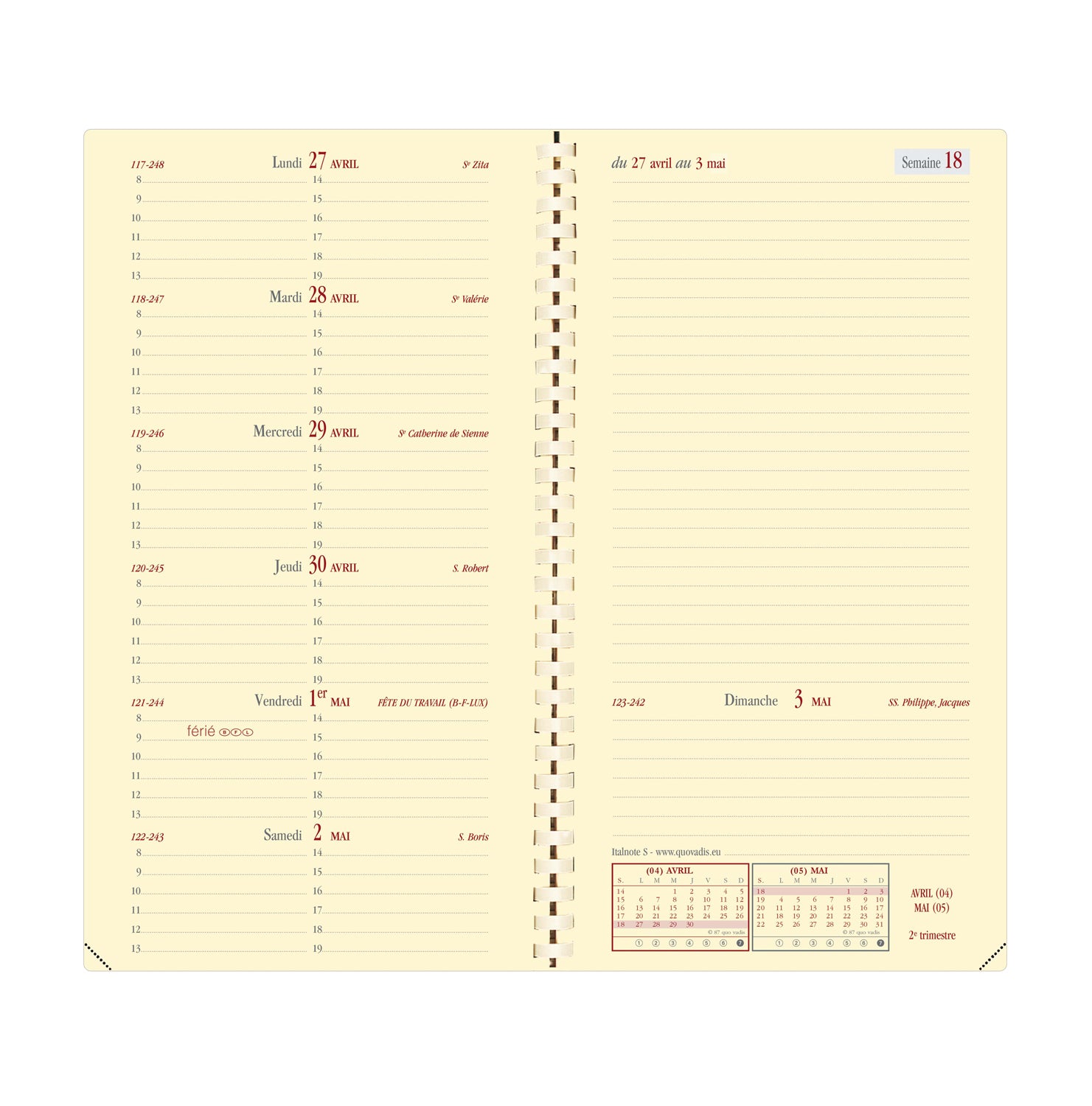 Agenda Q.Vadis Italnote S Impa