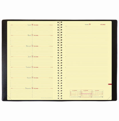 Agenda Qv Note24S Impala 16X24Noir