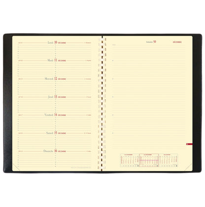 Agenda Qv Note24S Impala 16X24Noir