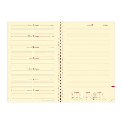 Agenda Qv Note24S Impala 16X24Noir
