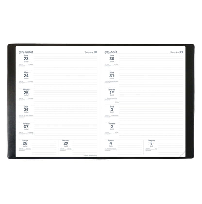 Agenda semainier 21x27 cm QUO VADIS Le Professeur
