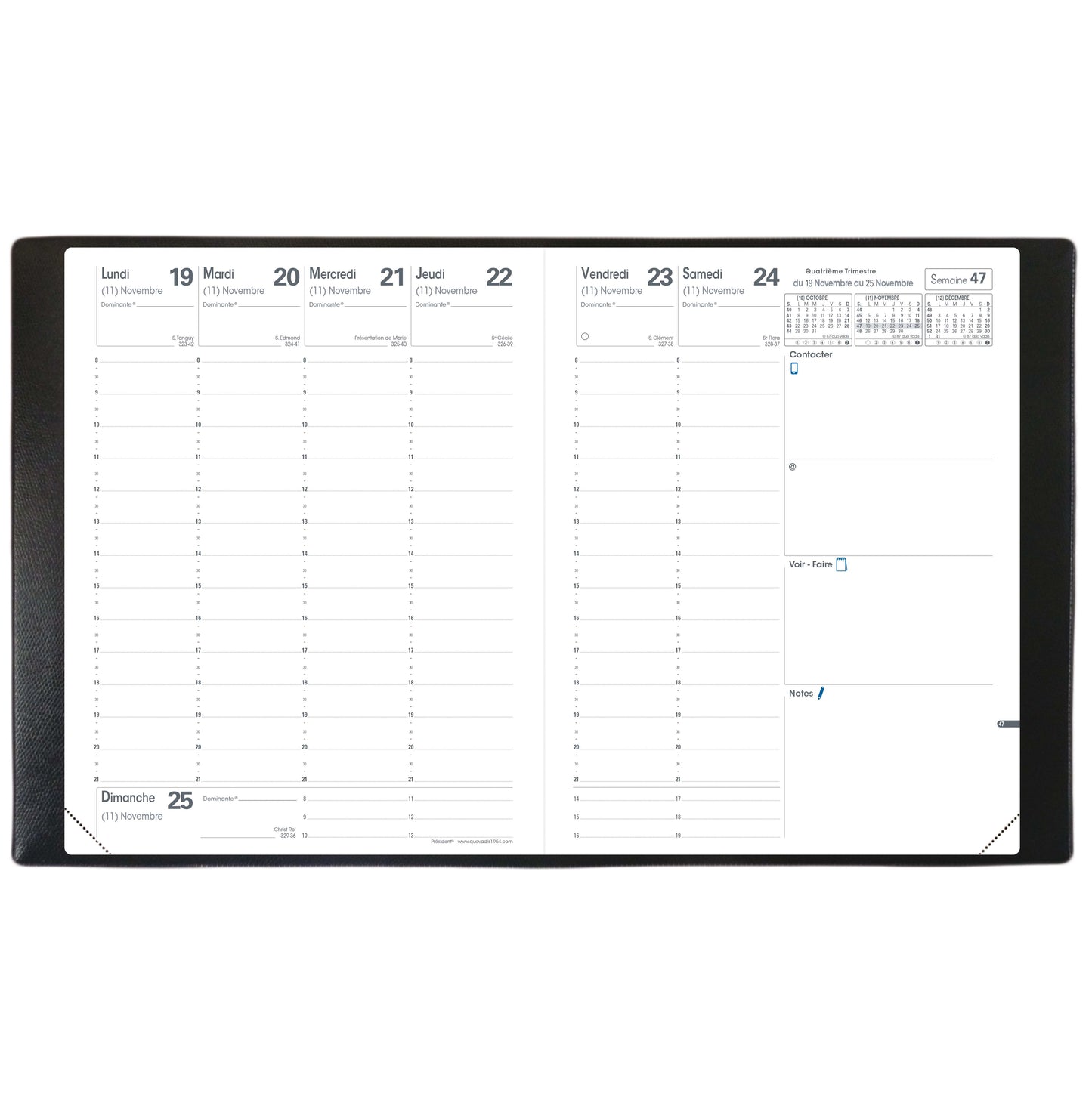AGENDA QV PRESIDENT IMPALANOIR