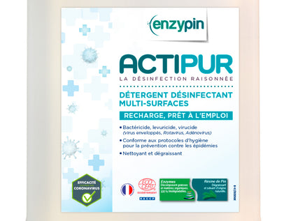 Detergent désinfectant Bactopin 5 litres