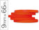 RUBAN SCELLEUSE 9MMX66M P/16ROUGE