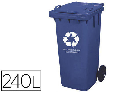 Conteneur 2rl 61x62x104 240lbleu