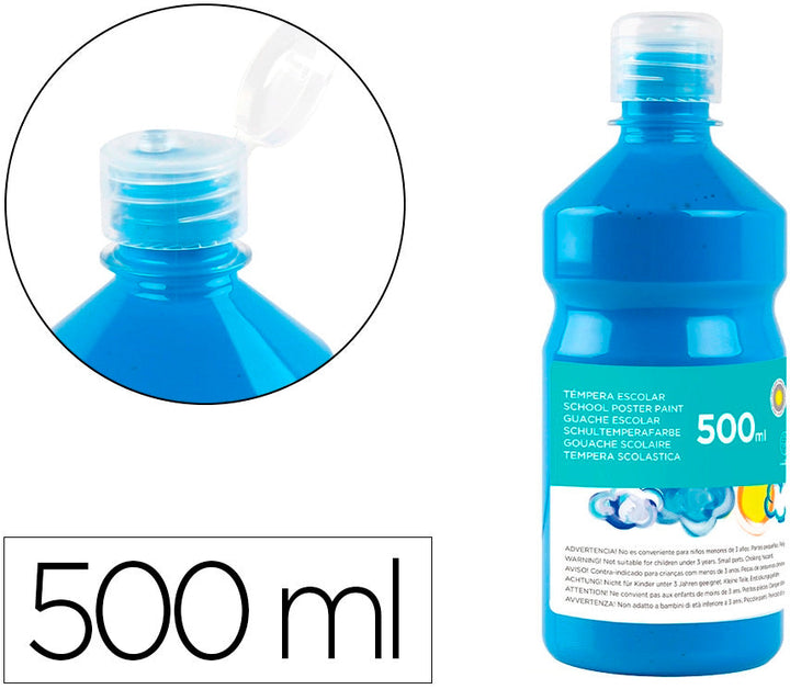 Gouache brillante bleu 500ml