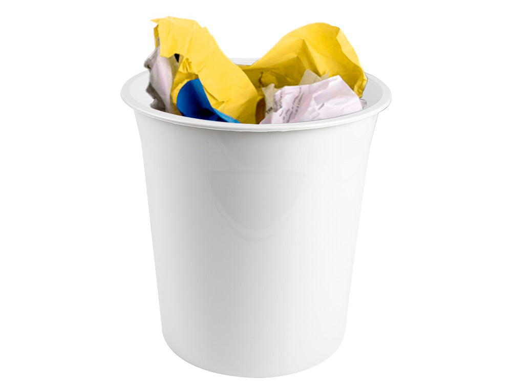 Corbeille papier 13l gris opaq
