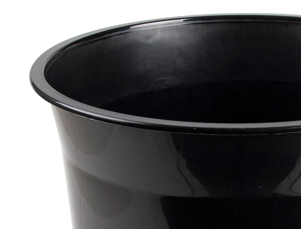 Corbeille papier 13l noir opaq