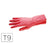 Gants de ménage en latex taille 9 - Norme EN420