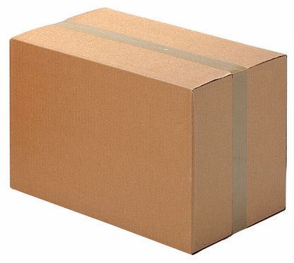 Caisse carton simple cannelure 30x20x17cm recycle