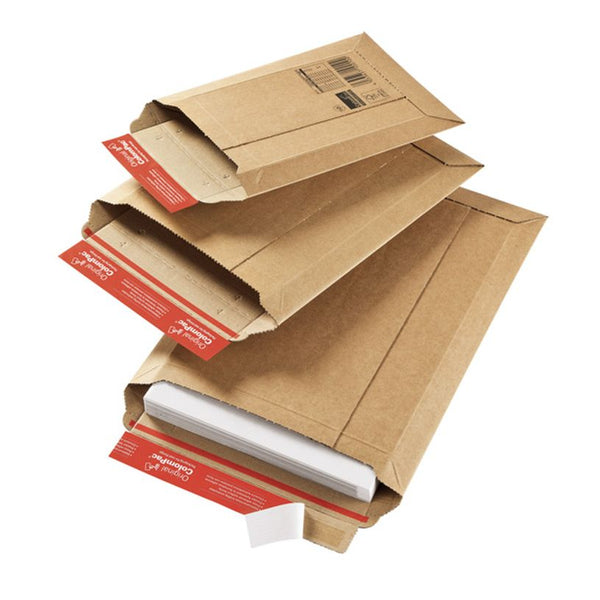 Pochette expédition carton ondulé 215x300mm lot de 50