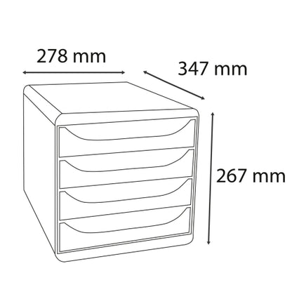 Module classement bigbox skandi 4tiroirs