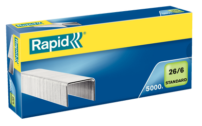 Agrafes 26/6 (rapid) boite 5000