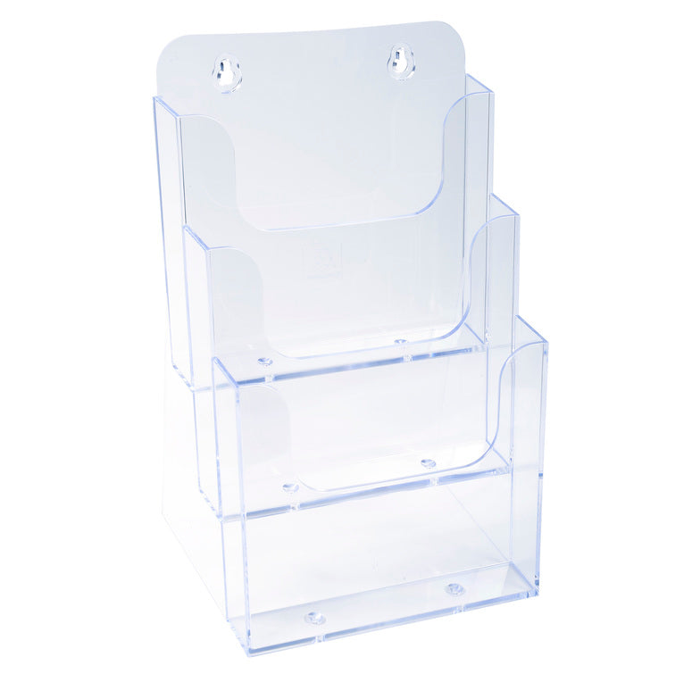 Porte-brochure A5  3 cases