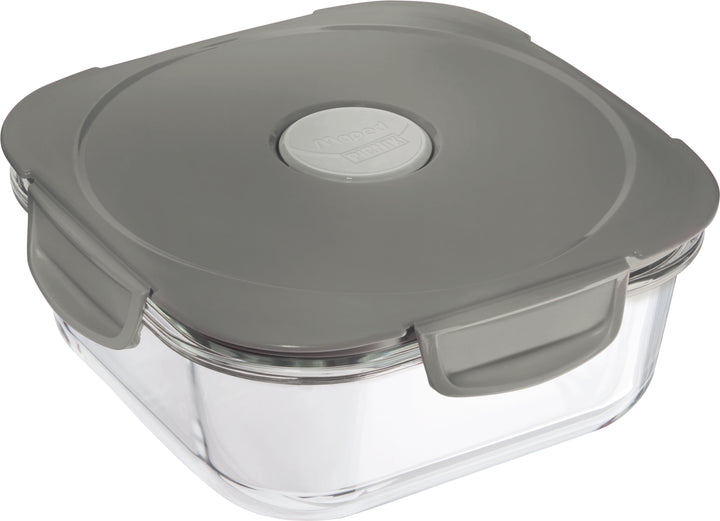 Boite dejeuner adulte verre 1.2L gris