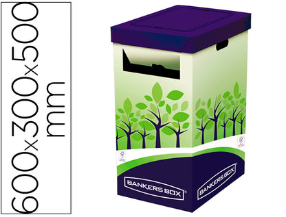 Collecteur bankers box vert.69l